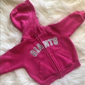Baby Girl Pink Giants Jacket 6-9 months